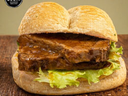 Pan con Asado
